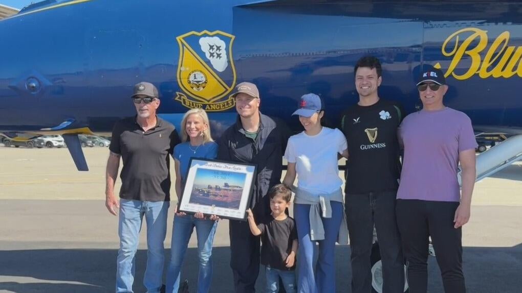 Glens Academy soccer club exec chosen for U.S. Navy Blue Angels flight — CBS Bay Area (KPIX), Belvedere Arts news