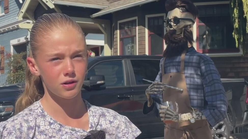 Alameda girl uses AI to create talking skeleton "Uncle Murray" for Halloween display — CBS Bay Area (KPIX), Belvedere Technology news