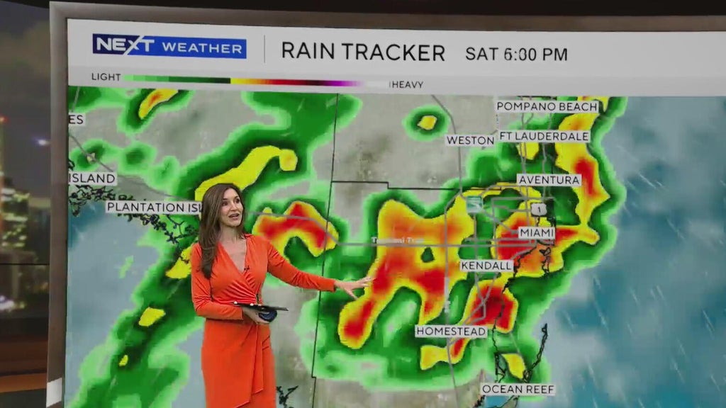 Spotty showers possible in South Florida Thursday before heavy rain, flood threat arrives this weekend — CBS Miami, Belvedere Sports news