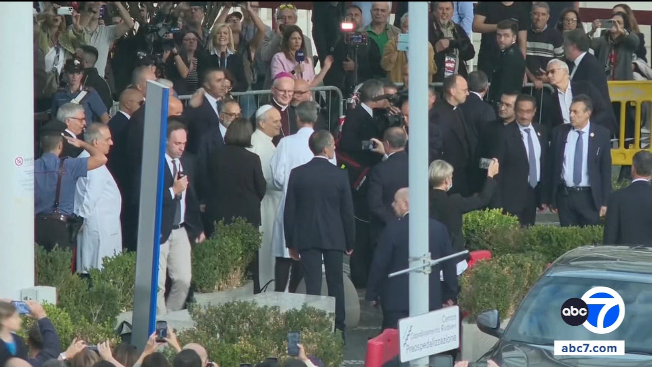 Pope Leo returns to the Vatican 4 days after lung cancer surgery
       — ABC 7 Bay Area, Belvedere Health news