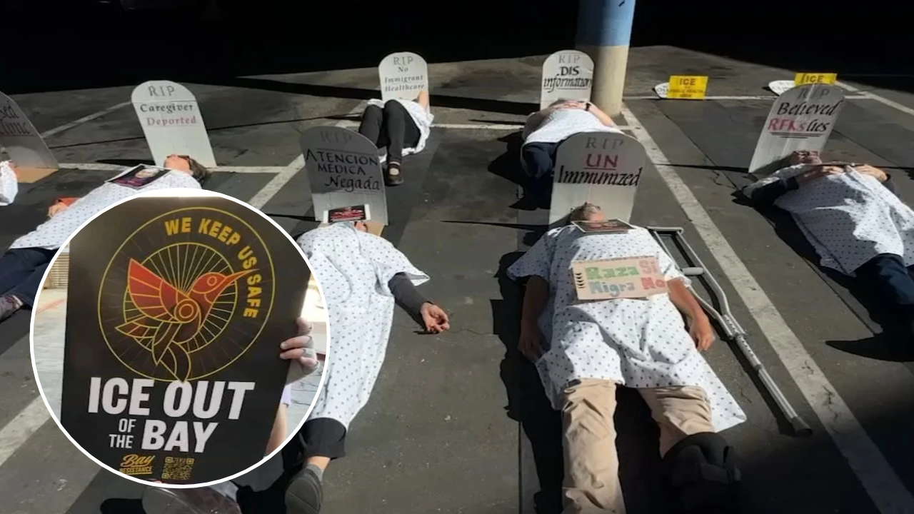 Activists demand end to ICE activity at Oakland's Eastmont Mall, stage 'die-in' demonstration
       — ABC 7 Bay Area, Belvedere Real Estate news