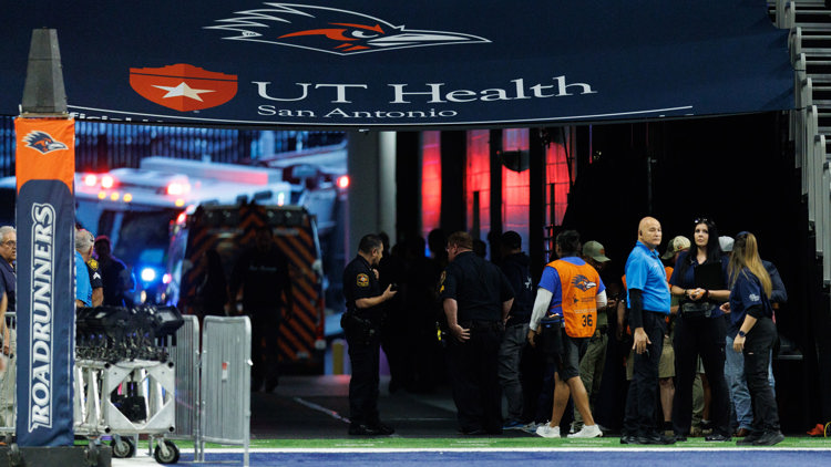 Military member dies after falling while rappelling from Alamodome's ceiling before UTSA vs. Navy game — KENS 5 (San Antonio), Belvedere Sports news
