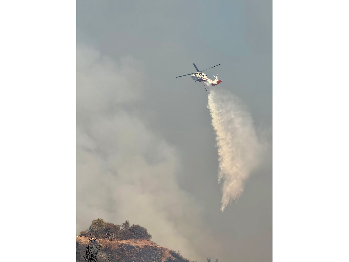 Cooley Blaze Still Burning After Control Fire Spread Beyond Planned Area — Healdsburg Patch, Belvedere Community news