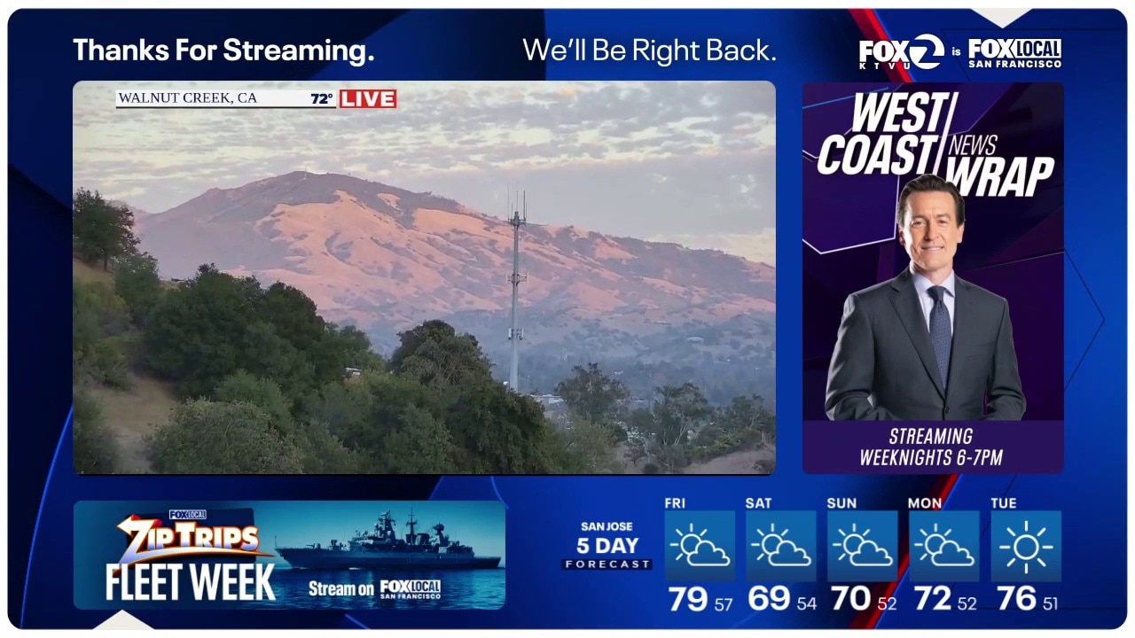 West Coast News Wrap Live — KTVU FOX 2 Bay Area, Belvedere Community news