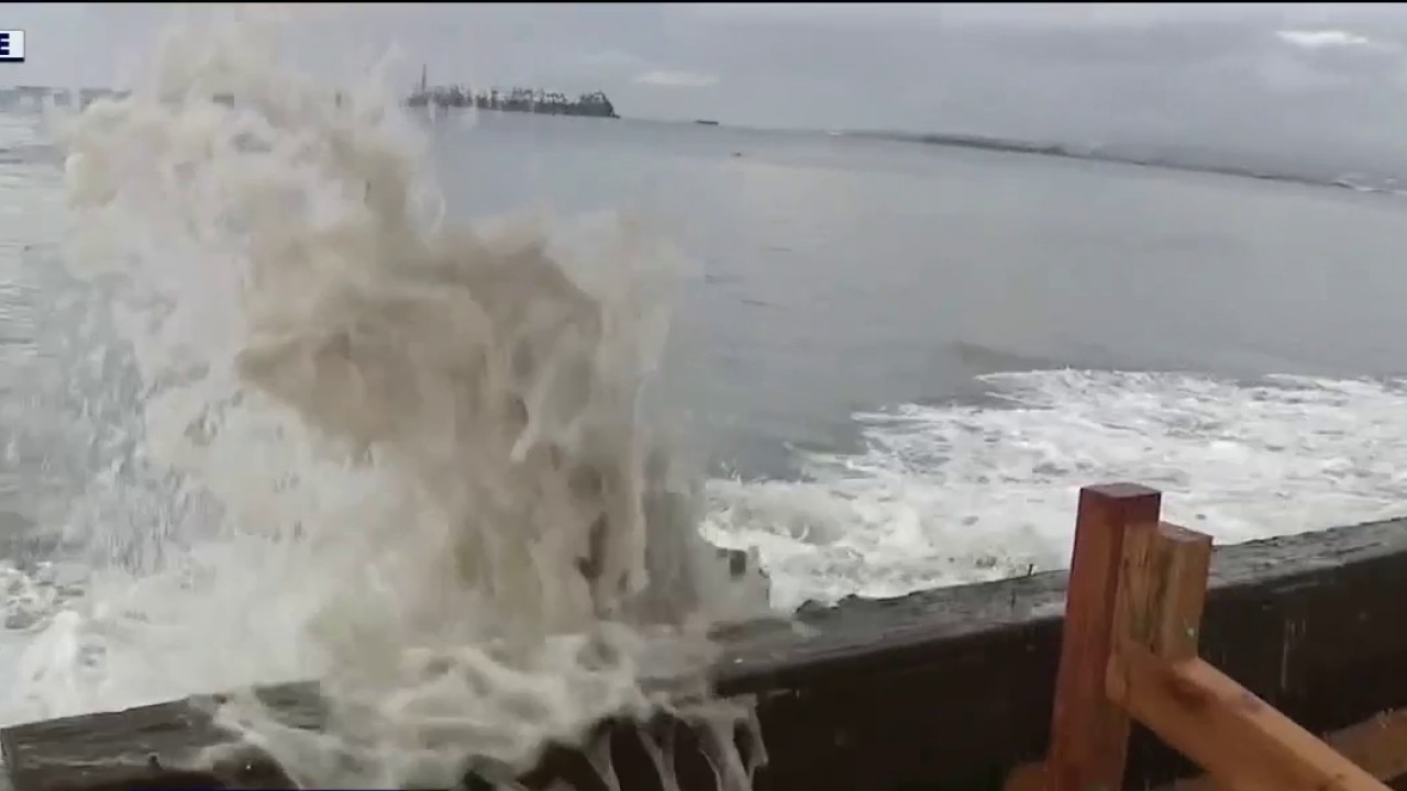 Assessing damages from Tropical Storm Rachel in Long Beach  — KTVU FOX 2 Bay Area, Belvedere Community news