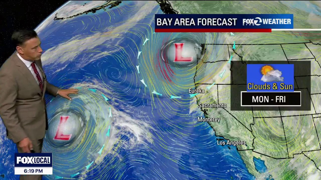 Dry pattern for now — KTVU FOX 2 Bay Area