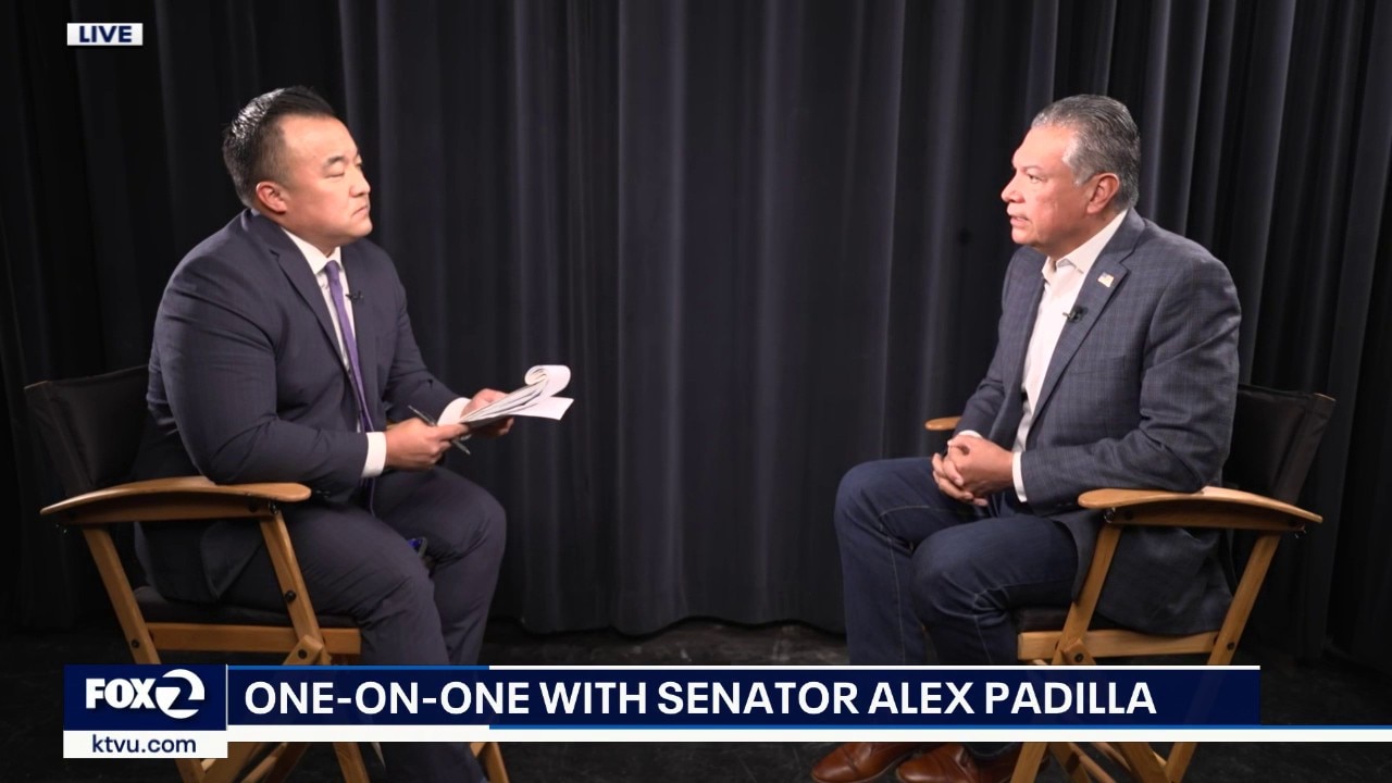 Full interview: Sen. Alex Padilla talks ICE, midterm election and polling — KTVU FOX 2 Bay Area, Belvedere Community news