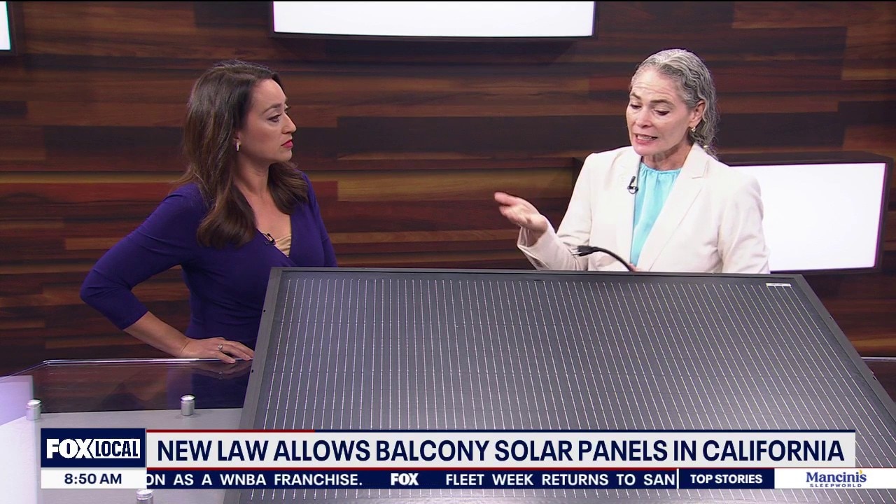 How balcony solar panels work, under new California law allowing them — KTVU FOX 2 Bay Area, Belvedere Community news