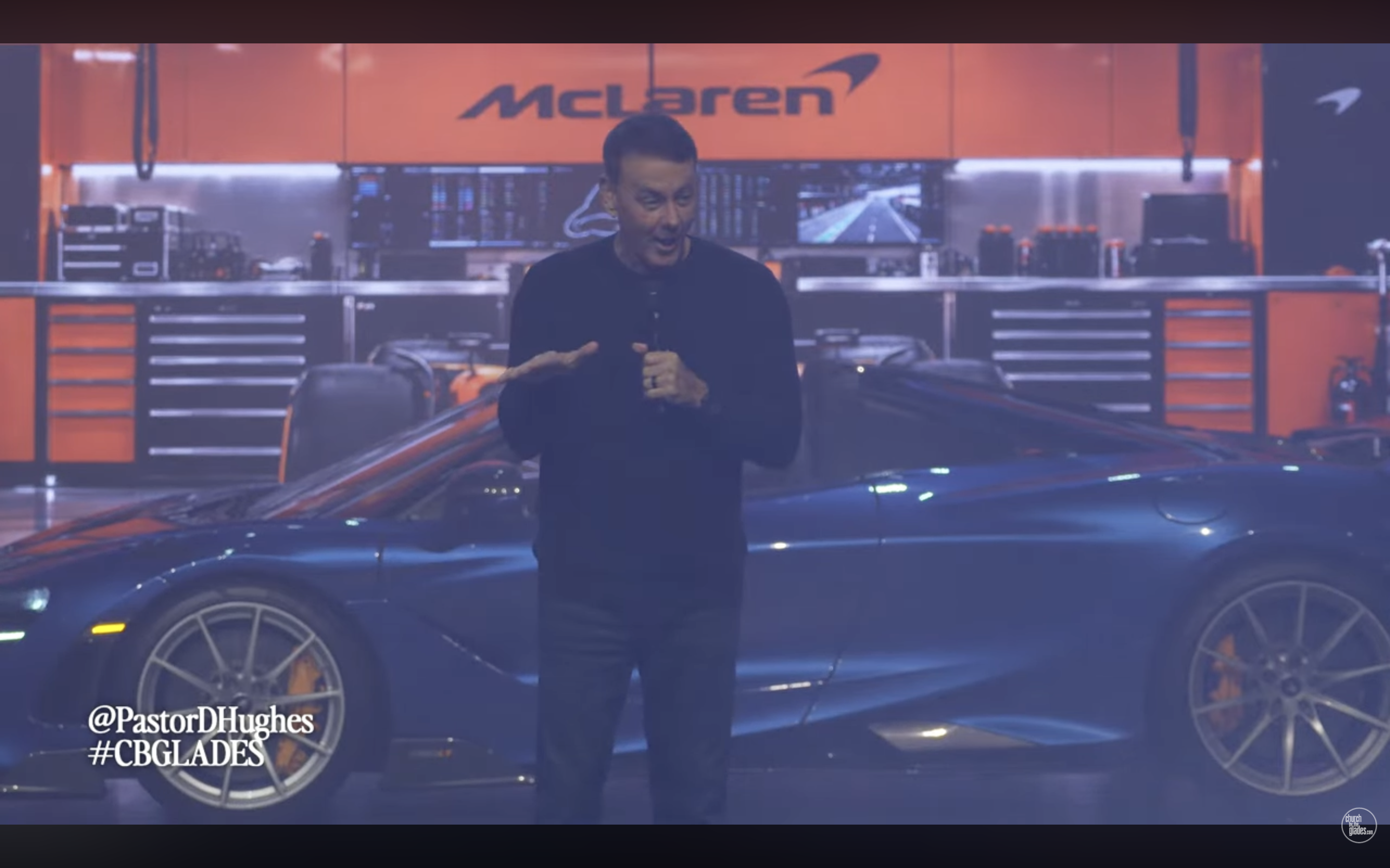VIDEO: Coral Springs mega church pastor drives McLaren on stage during service — Miami New Times, Belvedere Dining news
